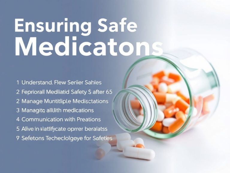 Ensuring Safe Medications: A Comprehensive Approach to Senior Medication Safety After 65