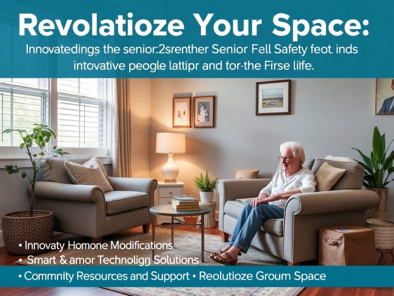 Revolutionize Your Space: Innovative Strategies for Senior Fall Prevention Home Safety