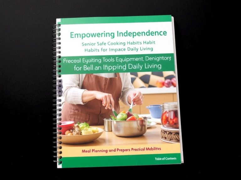Empowering Independence: Senior Safe Cooking Habits for Impaired Mobility to Enhance Daily Living