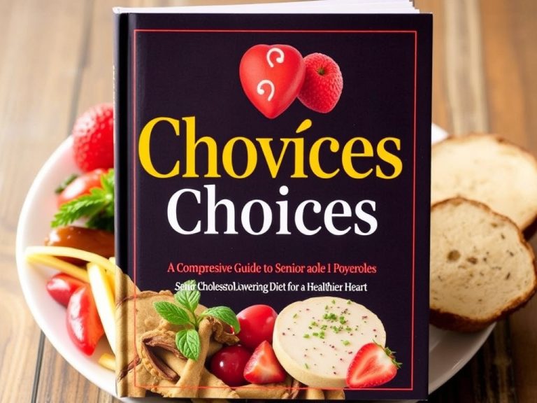 Flavorful Choices: A Comprehensive Guide to a Senior Cholesterol Lowering Diet for a Healthier Heart