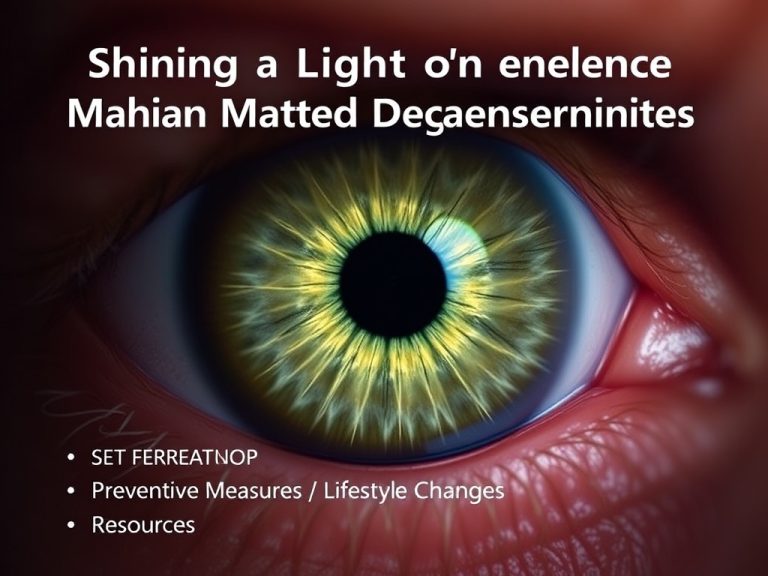 Shining a Light on Senior Macular Degeneration Awareness: Protecting Your Vision for a Brighter Future