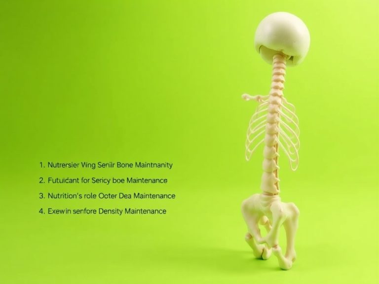 Strengthening Foundations: Proven Strategies for Senior Bone Density Maintenance