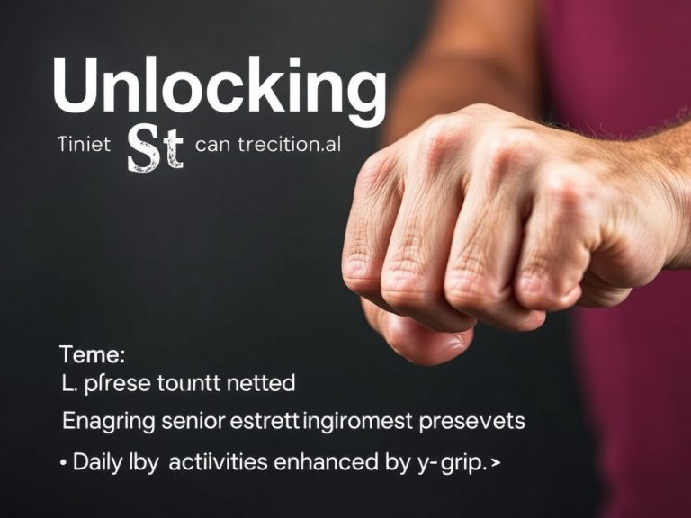 Unlocking Strength: Engaging Senior Grip Strength Improvement Exercises for Daily Life Empowerment
