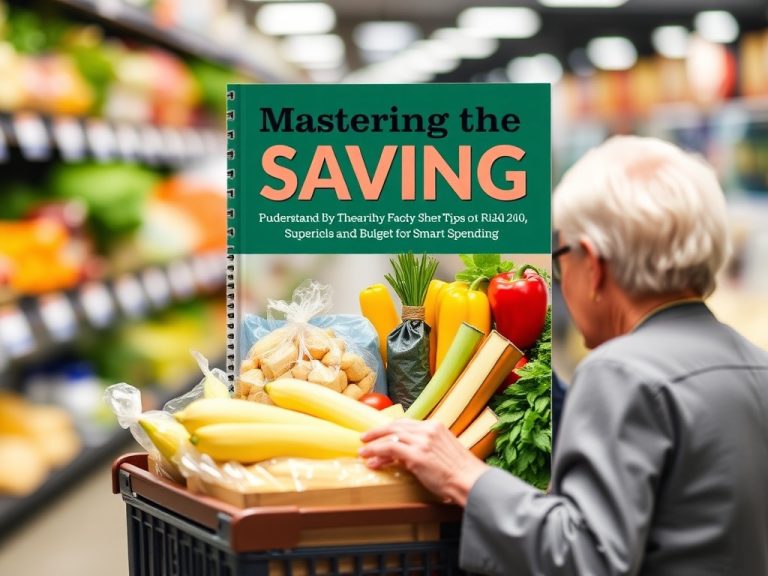 Mastering the Art of Saving: Senior Grocery Shopping Tips on Budget for Smart Spending