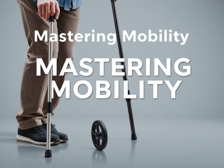Mastering Mobility: Comprehensive Senior Walker or Cane Guidelines for Enhanced Stability and Confidence