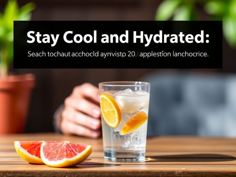 Stay Cool and Hydrated: A Comprehensive Guide to Senior Hydration During Hot Weather