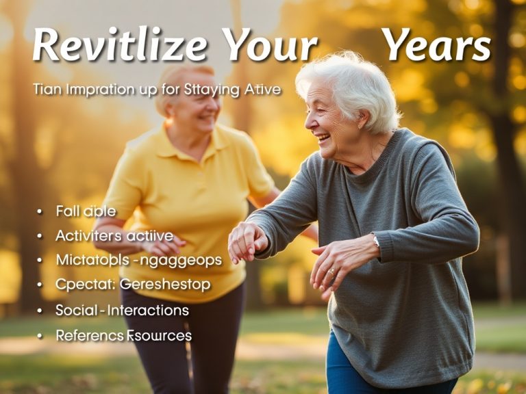 Revitalize Your Golden Years: Proven Strategies for Senior Staying Active After Retirement