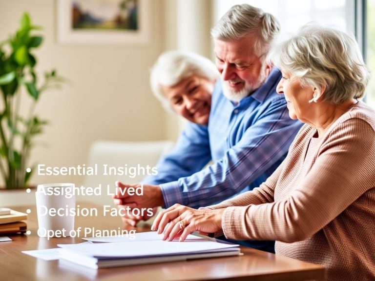 Essential Insights into Senior Assisted Living Decision Factors for Confident Choices