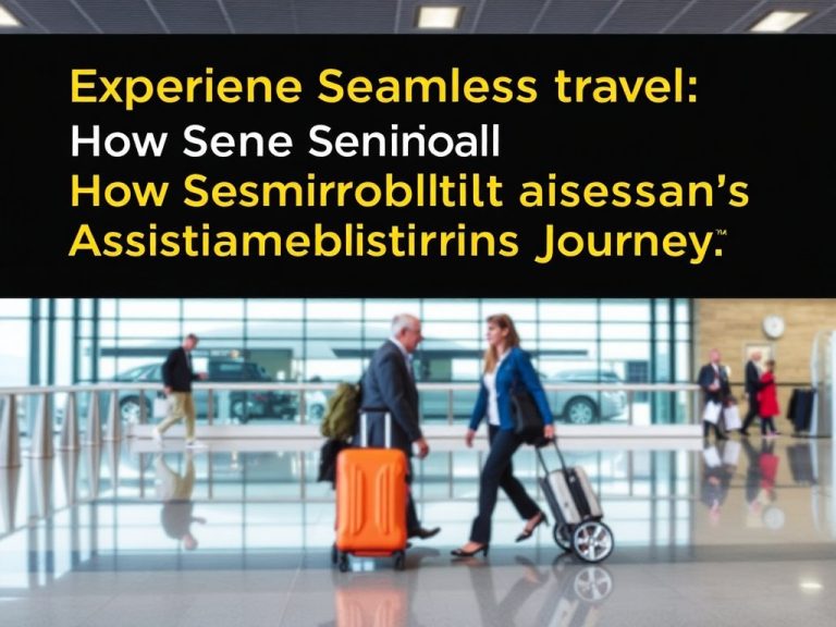 Experience Seamless Travel: How Senior Airport Mobility Assistance Transforms Journeys