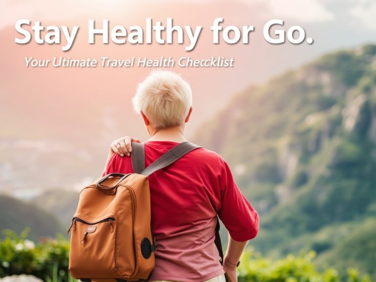 Stay Healthy on the Go: Your Ultimate Senior Travel Health Checklist for Safe Journeys