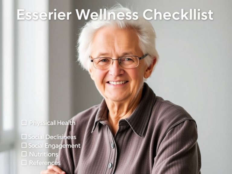 Essential Senior Wellness Checklist: Key Steps for a Fulfilling and Active Lifestyle