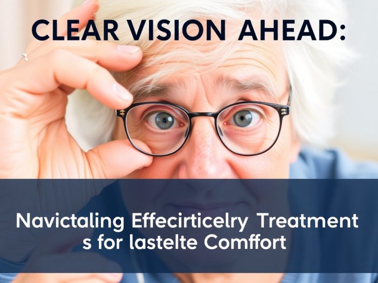 Clear Vision Ahead: Navigating Effective Senior Dry Eyes Treatment for Lasting Comfort