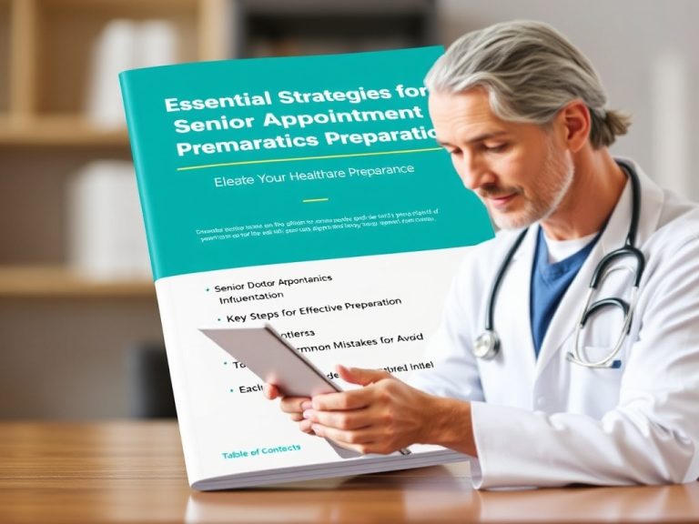 Essential Strategies for Senior Doctor Appointment Preparation: Elevate Your Healthcare Experience