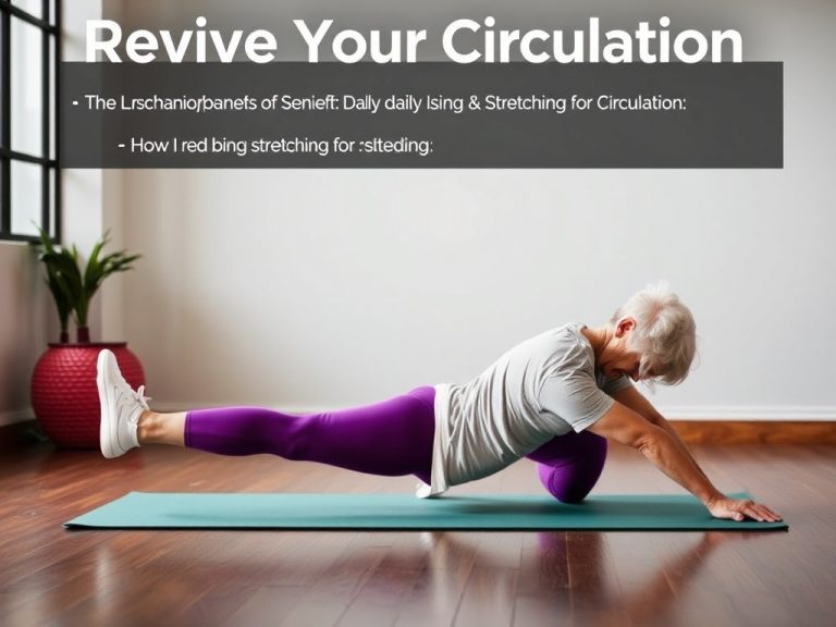 Revive Your Circulation: The Life-Changing Impact of Senior Daily Stretching for Circulation