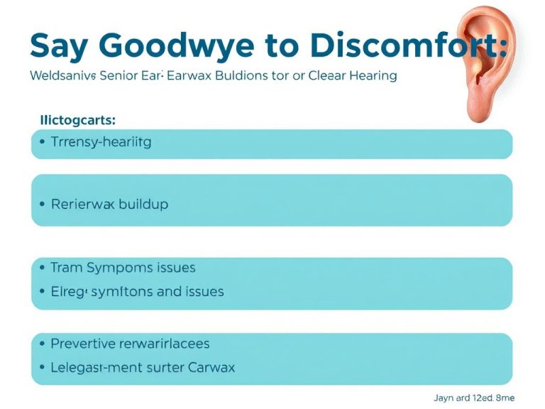Say Goodbye to Discomfort: Innovative Senior Earwax Buildup Solutions for Clearer Hearing