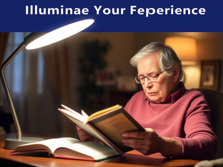 Illuminate Your Reading Experience: Top Senior Reading Light Recommendations for Comfort and Clarity
